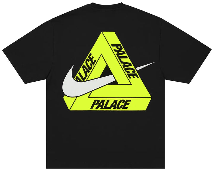 Palace x Nike T Shirt Tri Swoosh Black