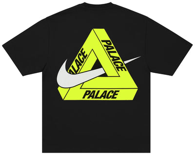 Palace x Nike T Shirt Tri Swoosh Black