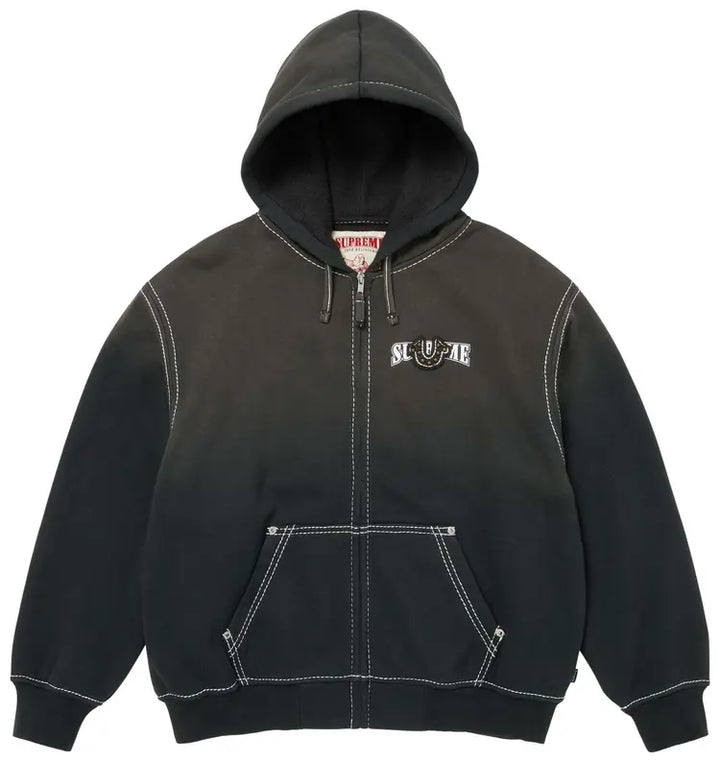 Supreme x True Religion Zip Up Hoodie Black