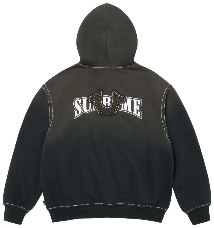 Supreme x True Religion Zip Up Hoodie Black