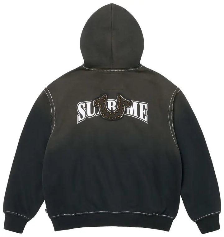 Supreme x True Religion Zip Up Hoodie Black