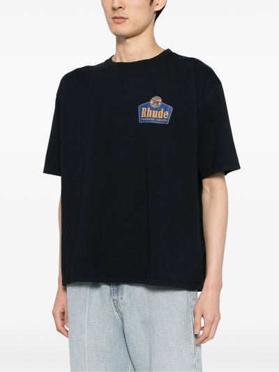 Rhude T Shirt Grand Cru Black