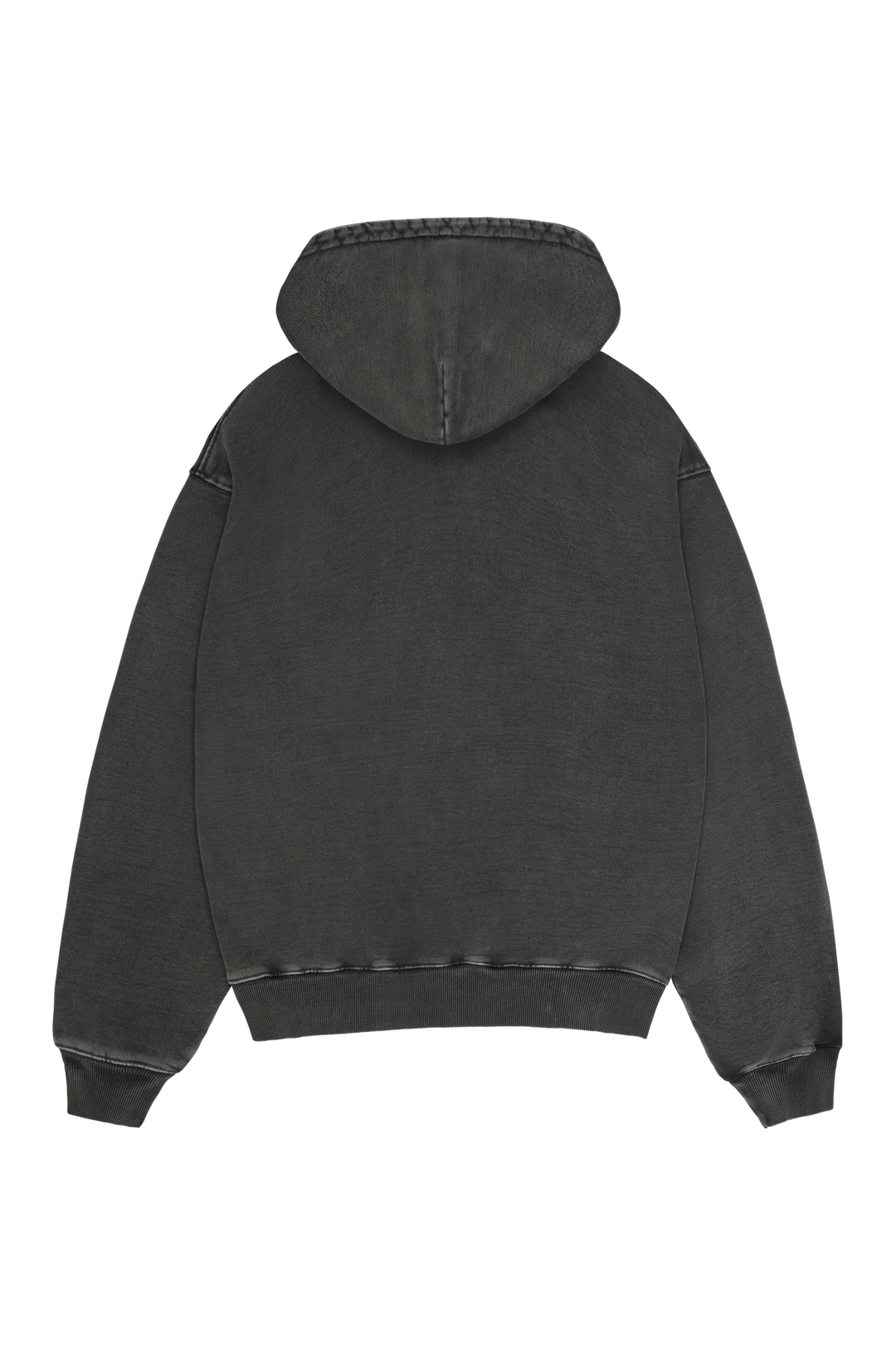 Broken Planet Basics Washed Soot Black Hoodie