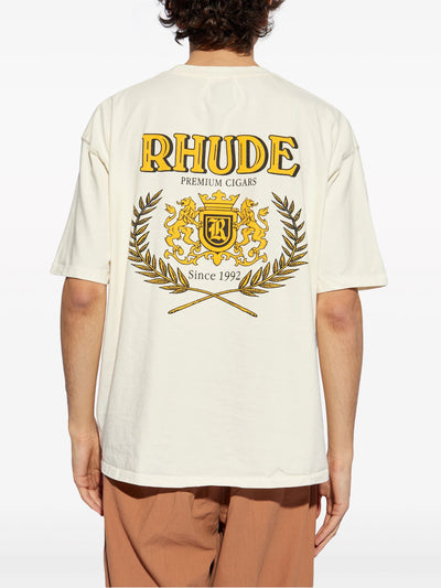 Rhude T Shirt Cresta Cigar Off White