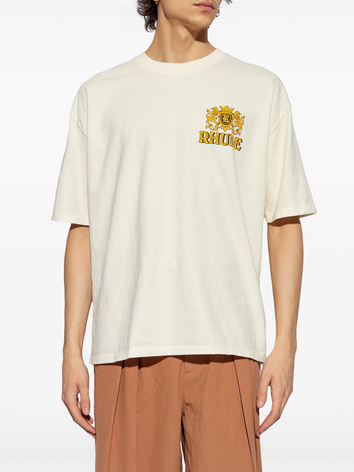 Rhude T Shirt Cresta Cigar Off White