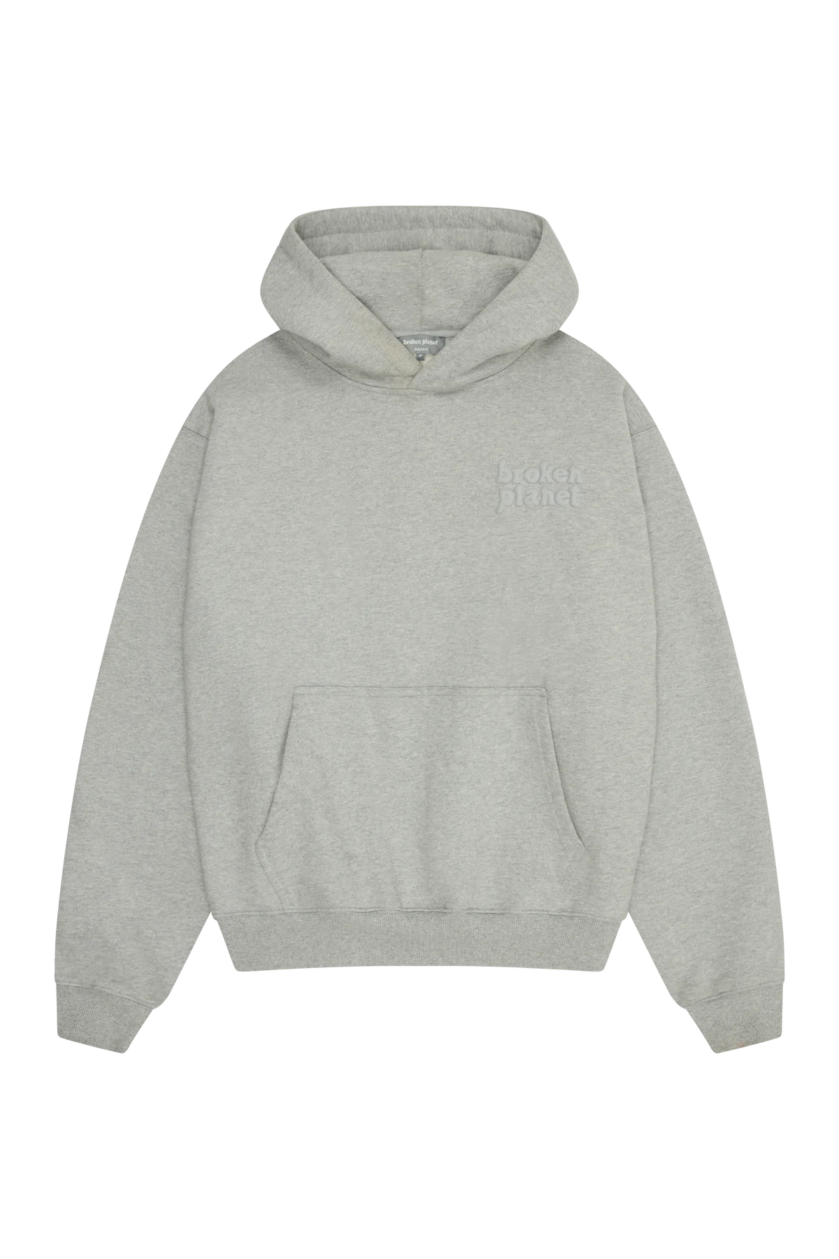 Broken Planet Market Basics Hoodie Heather Grey