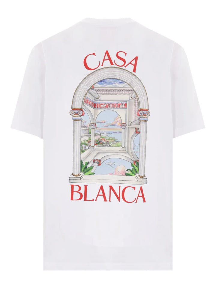 Casablanca T Shirt Le Passage White
