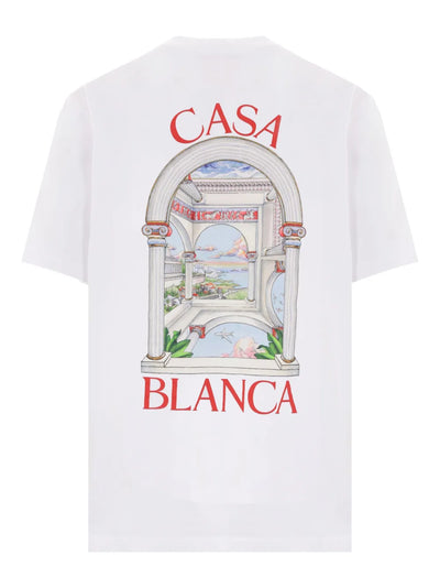 Casablanca T Shirt Le Passage White