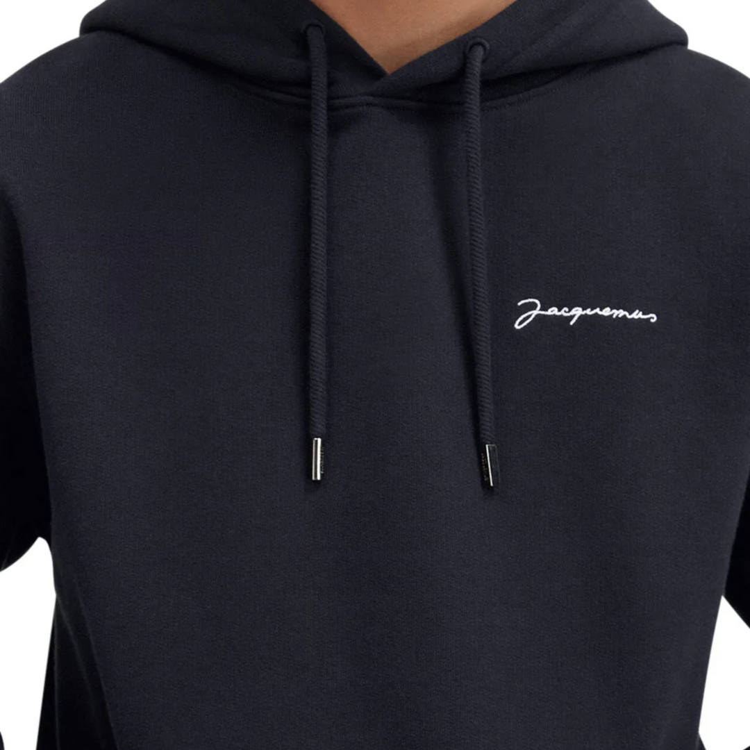 Jacquemus Hoodie Brode Black