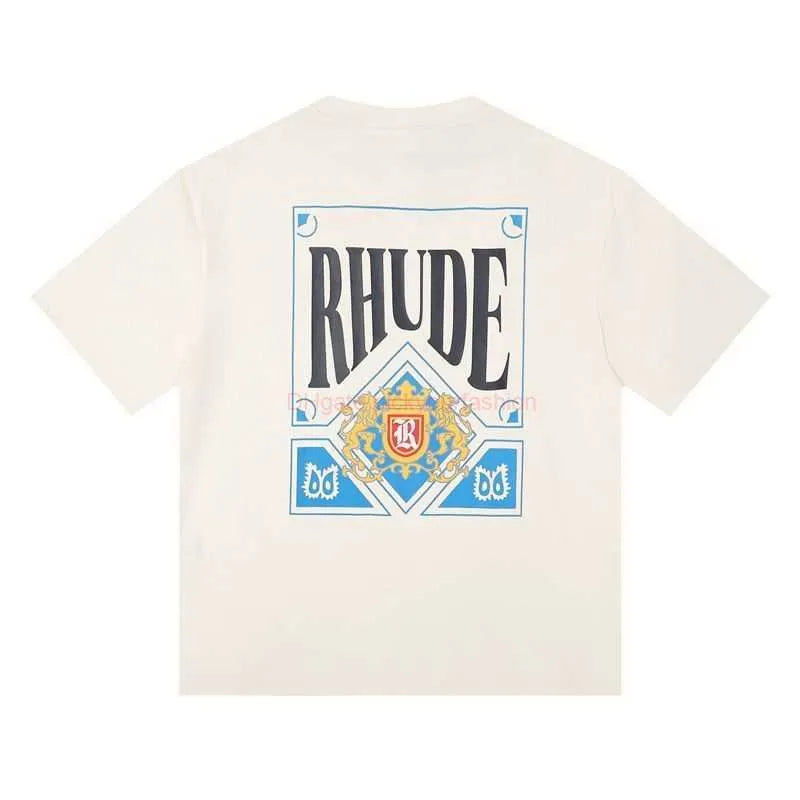 Rhude T Shirt Card Off White