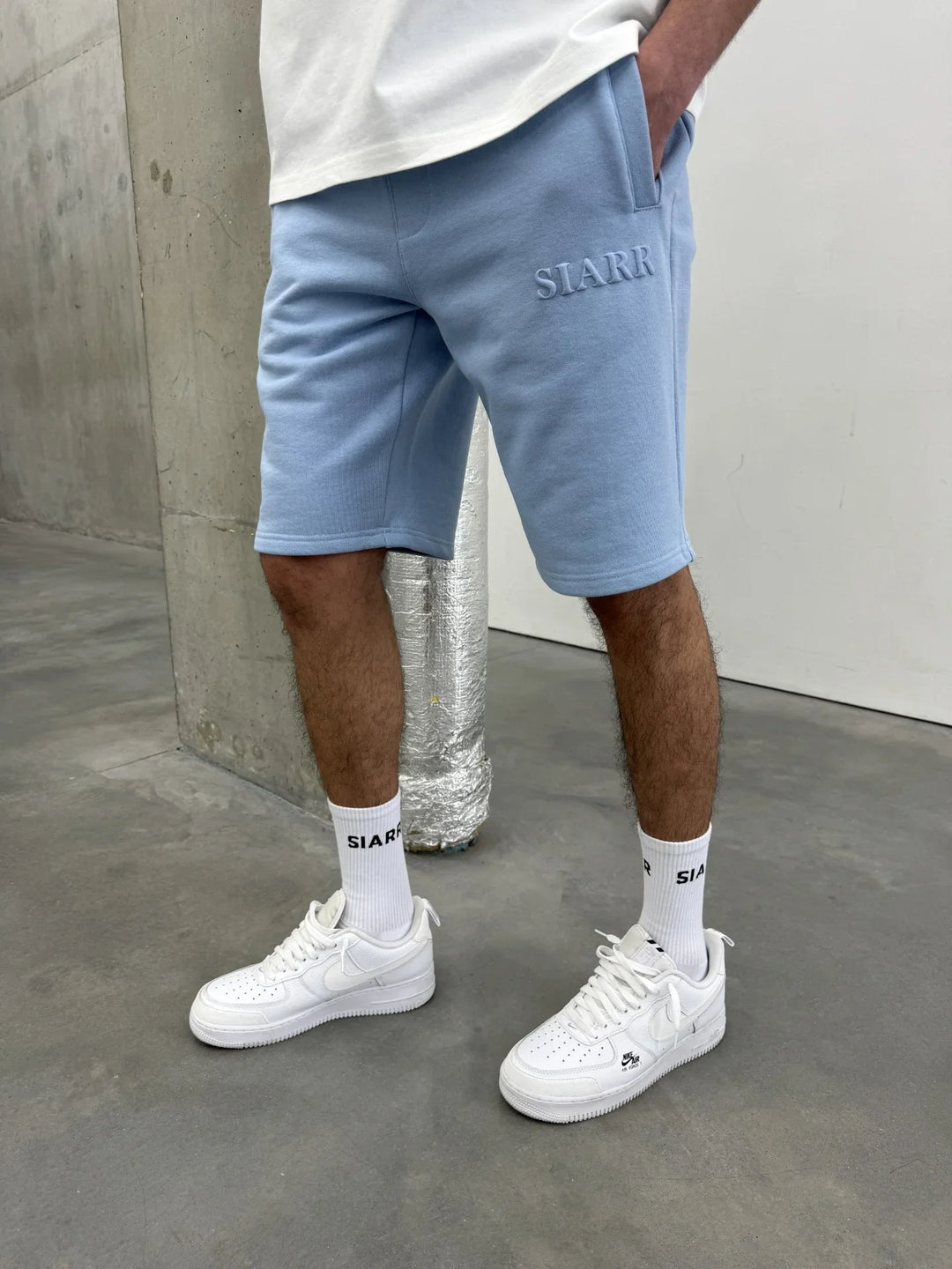 SIARR Puff Shorts Blue