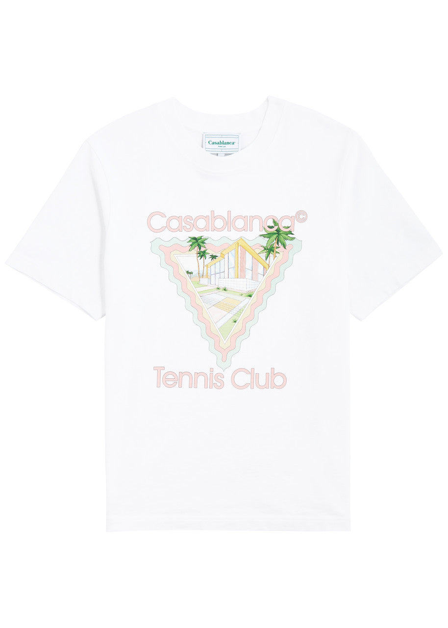 Casablanca T Shirt Tennis Club Maison De Reve