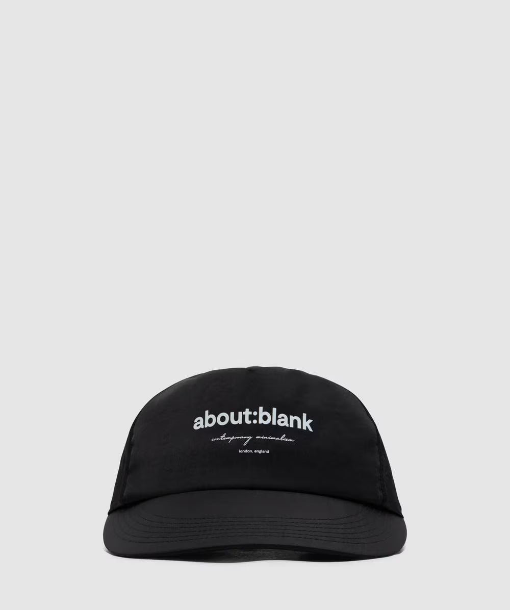 About Blank Box Cap Black