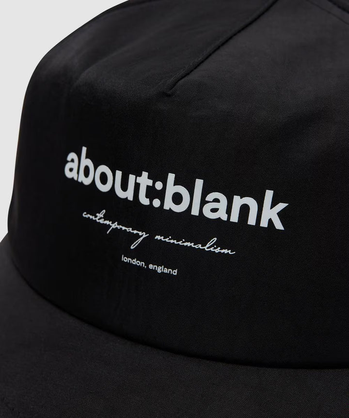 About Blank Box Cap Black