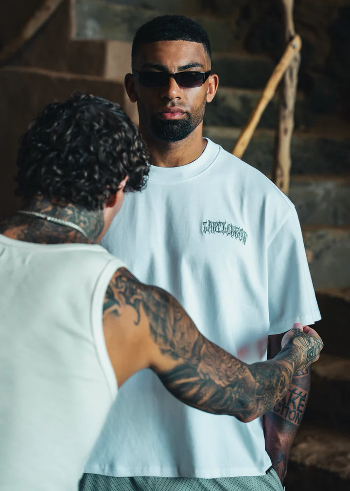 Last Lesson Script T Shirt White