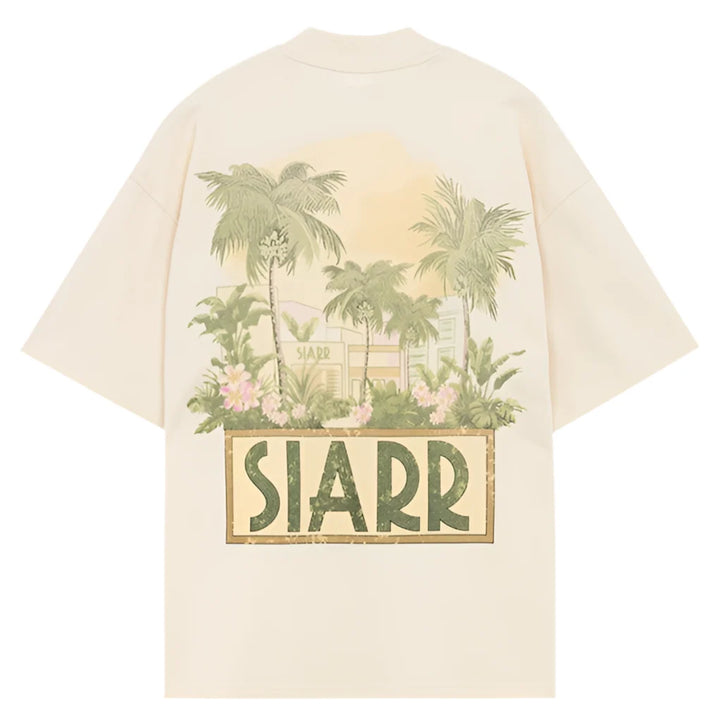 SIARR Palm T Shirt Beige