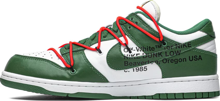 Nike Dunk x Off White Pine Green