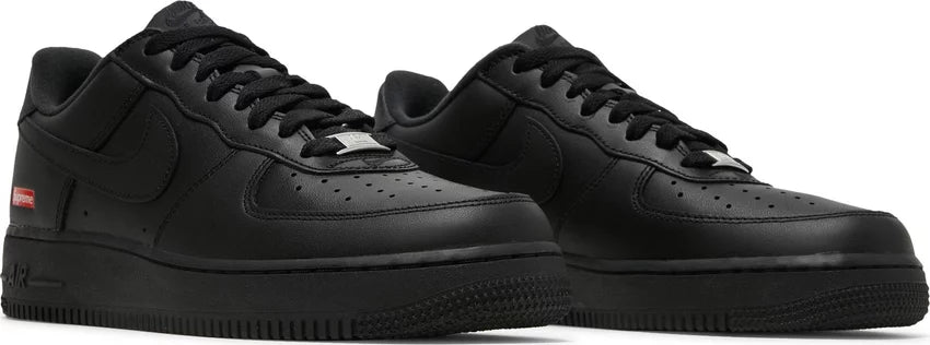 靴 SUPREME NIKE AIR FORCE1 LOW BLACK Nike Air Force 1 Low Supreme - Black | Nike | KershKicks