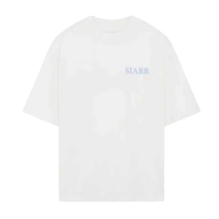 SIARR Puff T Shirt White Blue