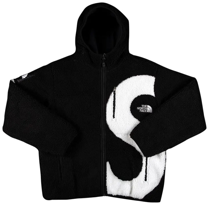Supreme x The North Face S Logo Fleece Jacket Black