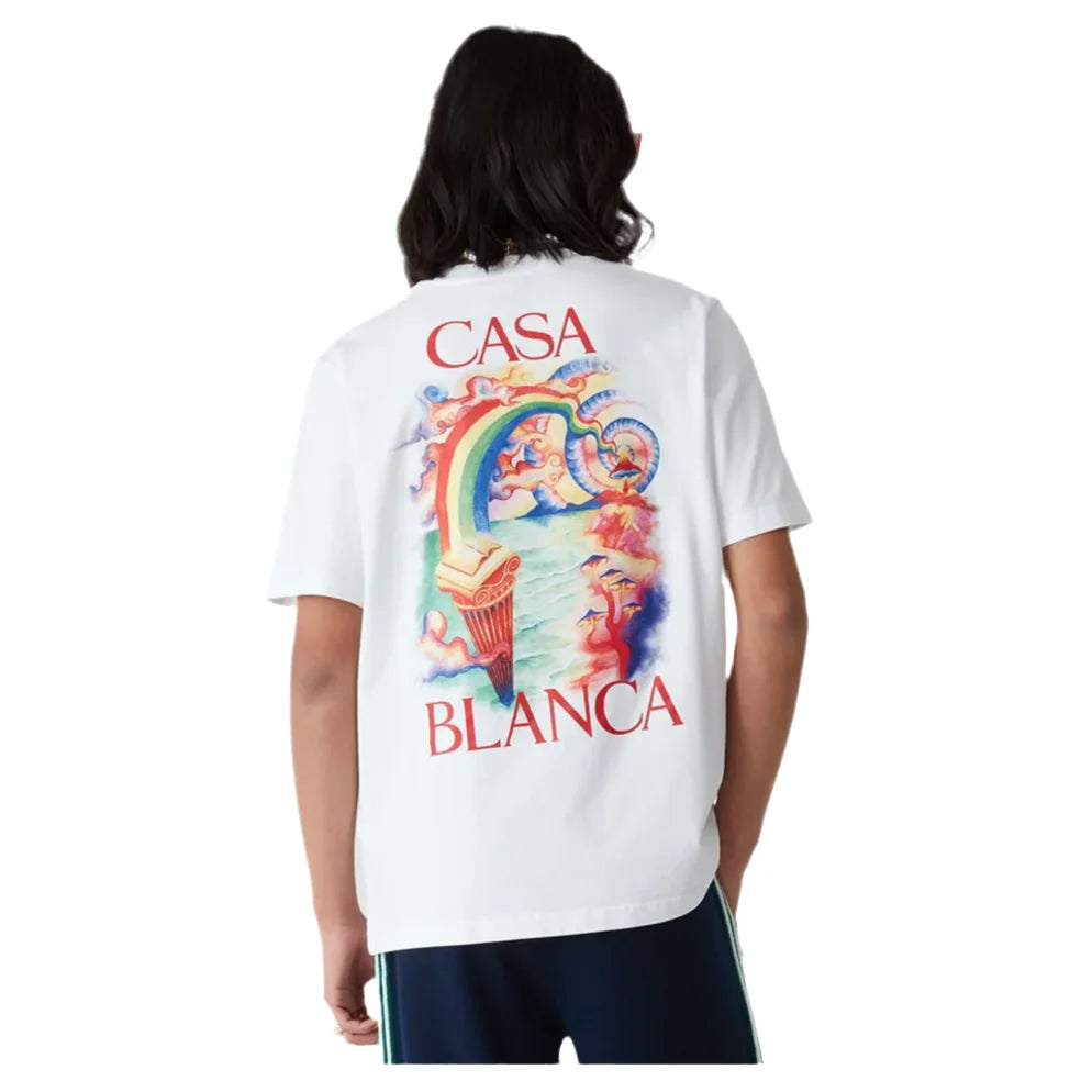 Casablanca T Shirt Nature Teacher White