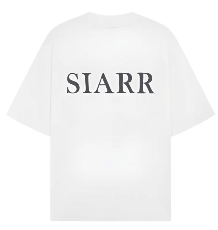SIARR Puff T Shirt White Black