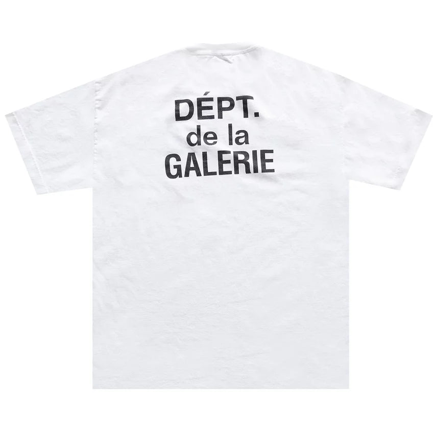 Gallery Dept T Shirt French Branded Print White