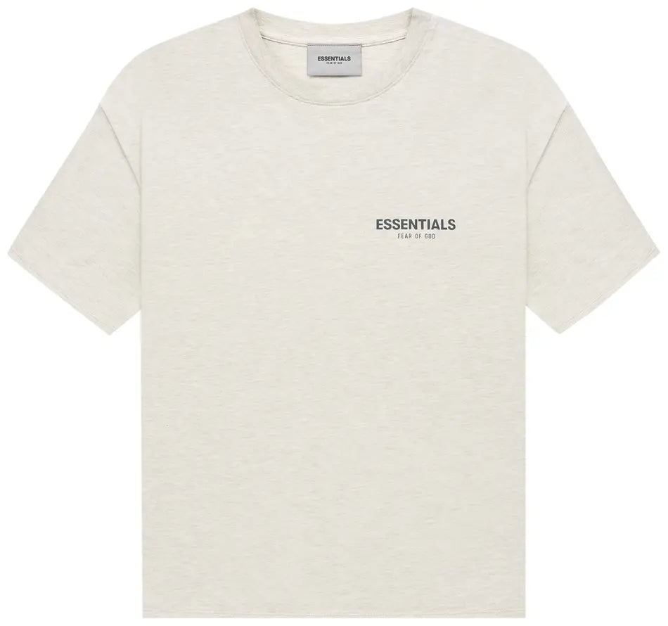 Fear of God Essentials (SS22) Light Heather Oat T Shirt
