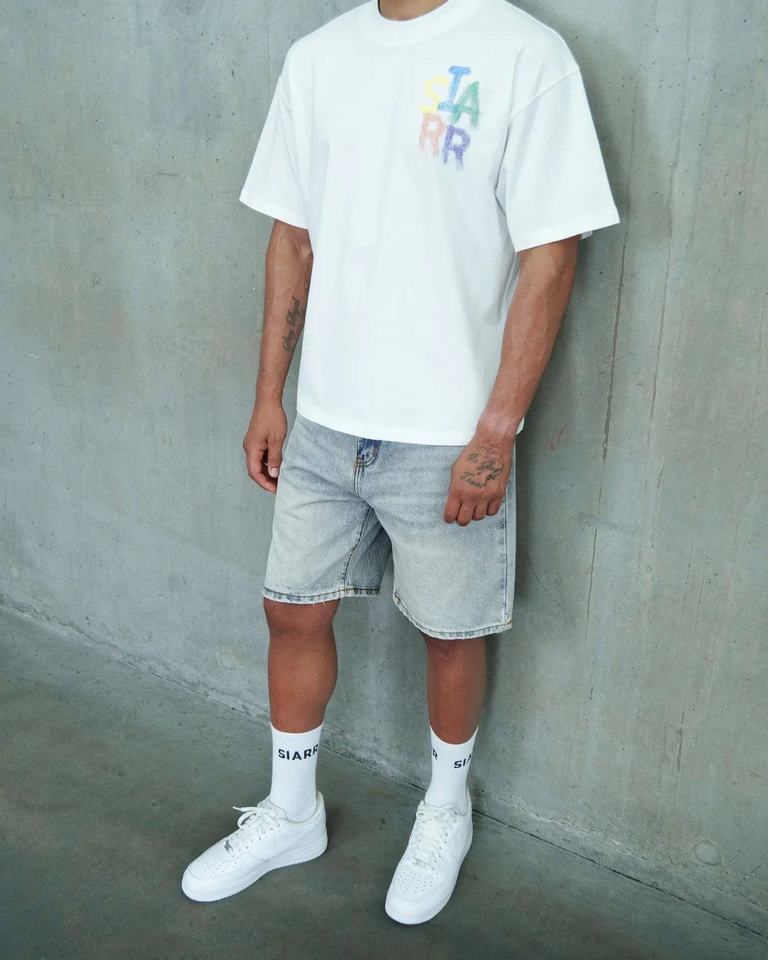 SIARR Crayon T Shirt Beige