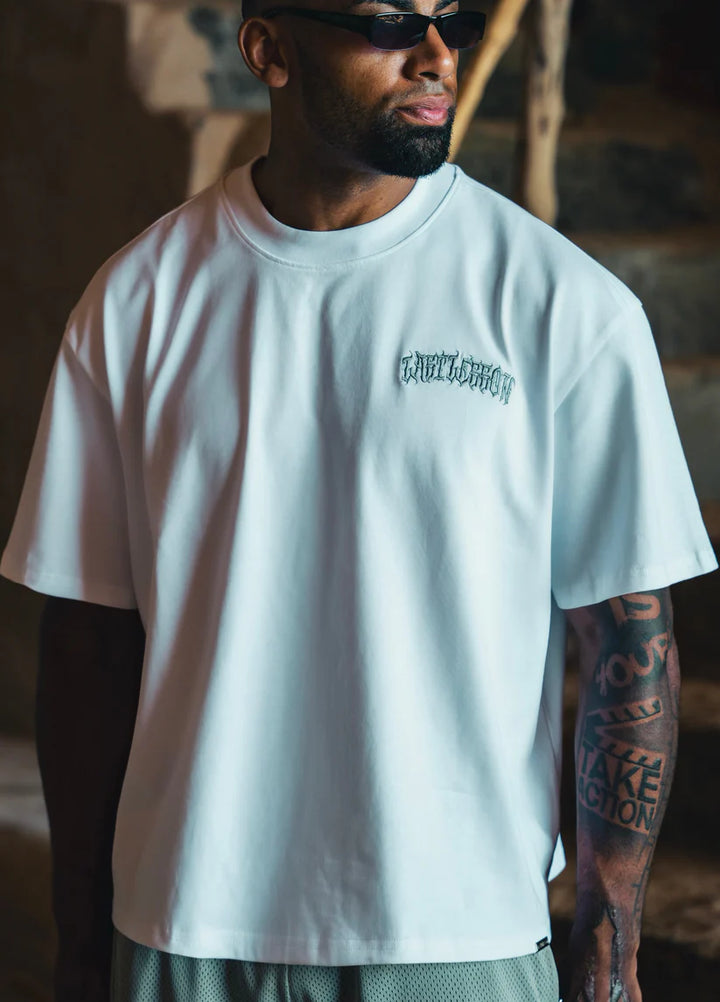 Last Lesson Script T Shirt White