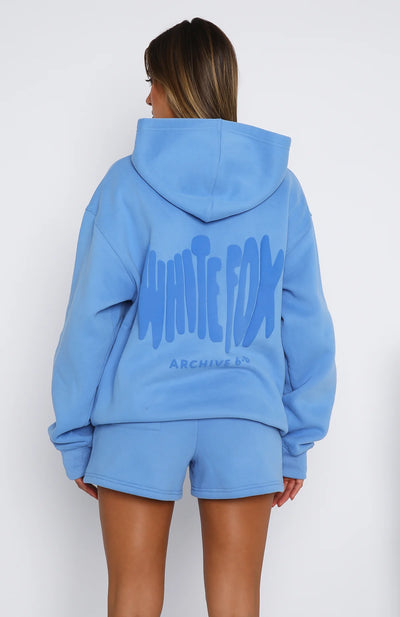 White Fox Hoodie Archive 6.0 Blueberry