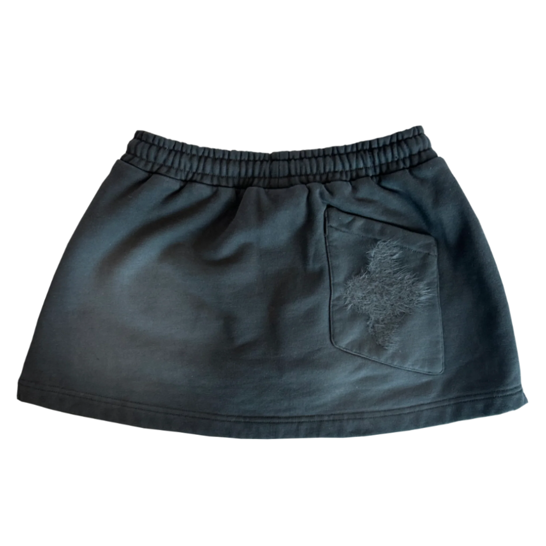 Broken Planet Market Skirt Washed Gray