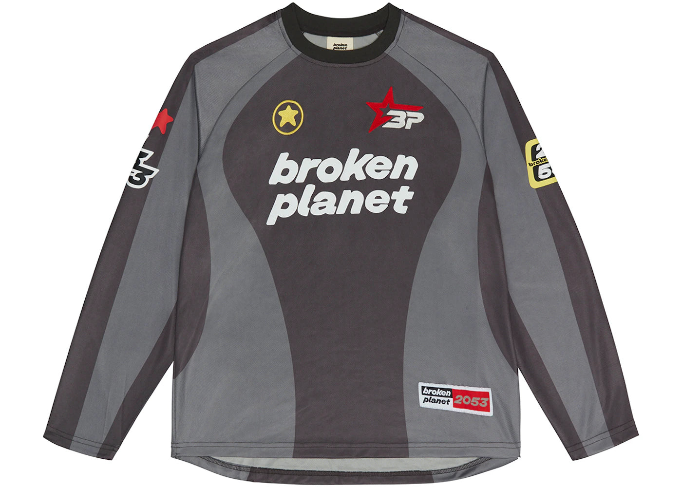 Broken Planet Market Football Shirt Long Sleeve