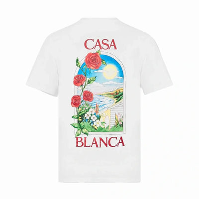 Casablanca T Shirt LA Days White