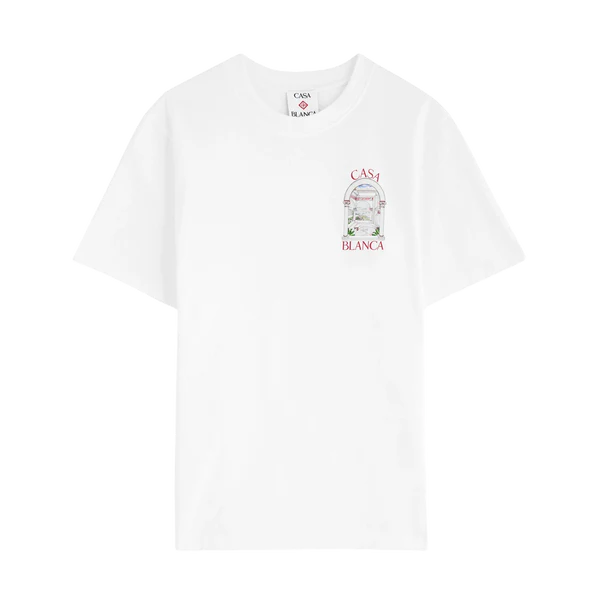 Casablanca T Shirt LA Days White