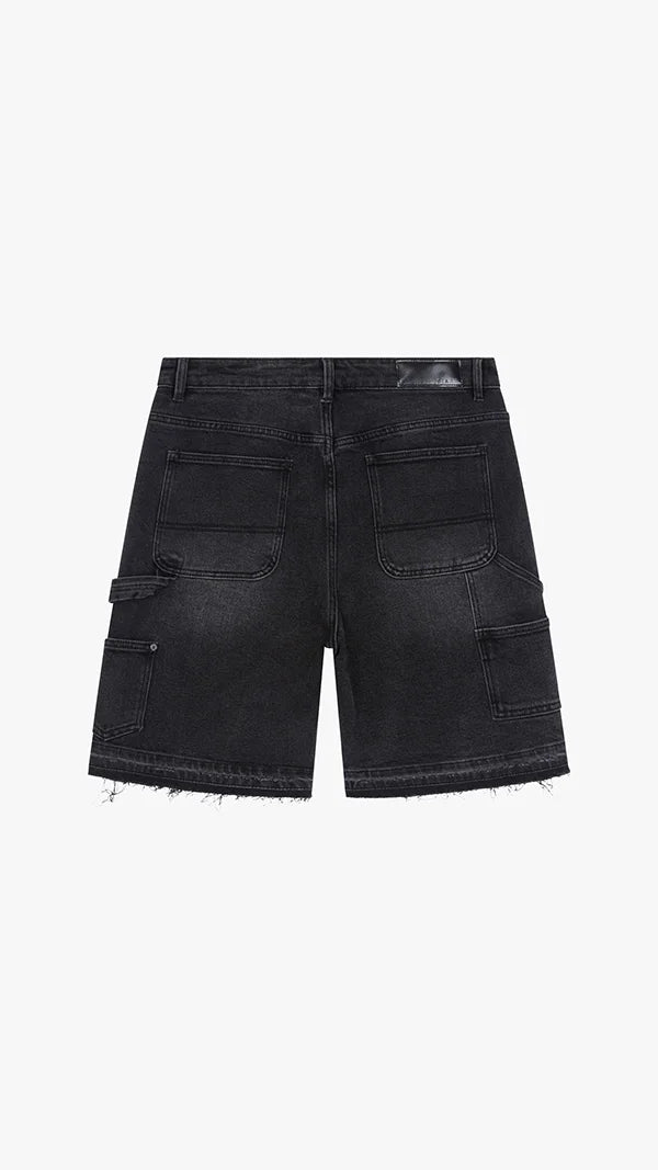 SIARR Carpenter Shorts Black