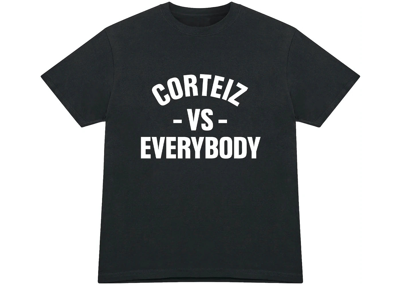 Corteiz T Shirt Vs Everybody Black