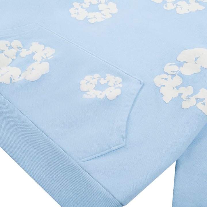 Denim Tears Hoodie Cotton Wreath Powder Blue