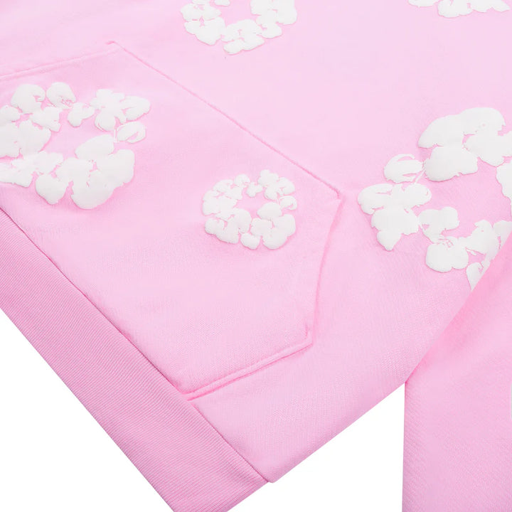 Denim Tears Hoodie Cotton Wreath Powder Pink