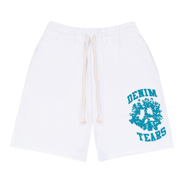 Denim Tears Shorts University White