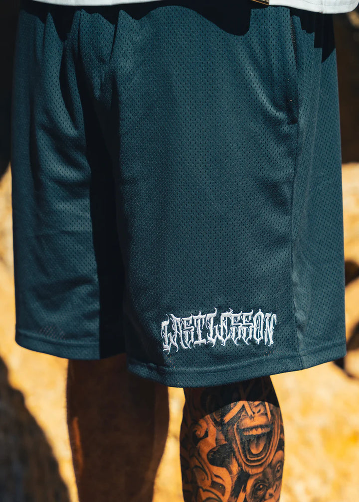 Last Lesson Mesh Shorts Dark Blue