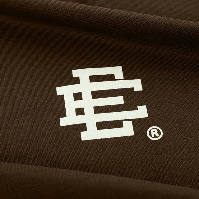Eric Emanuel Long Sleeve T Shirt Brown/White