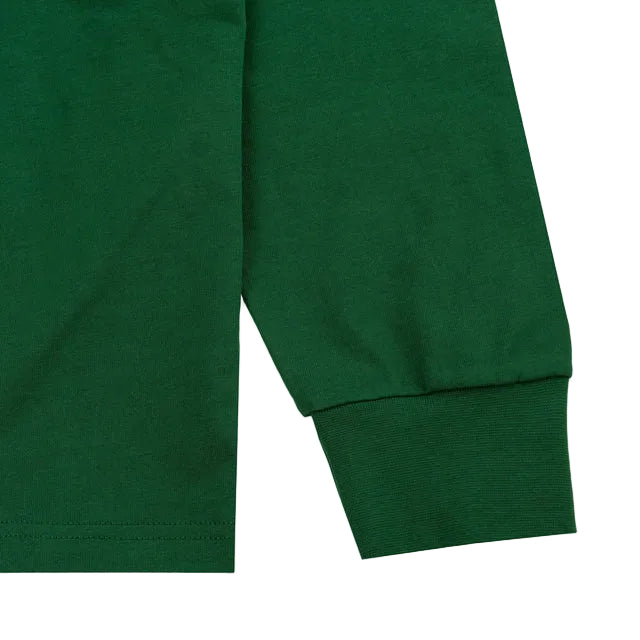 Eric Emanuel Long Sleeve T Shirt Green/White
