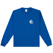 Eric Emanuel Long Sleeve T Shirt Blue/White