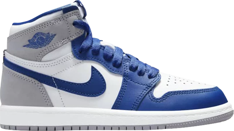 Nike Jordan 1 High True Blue PS Kids Flip Supply