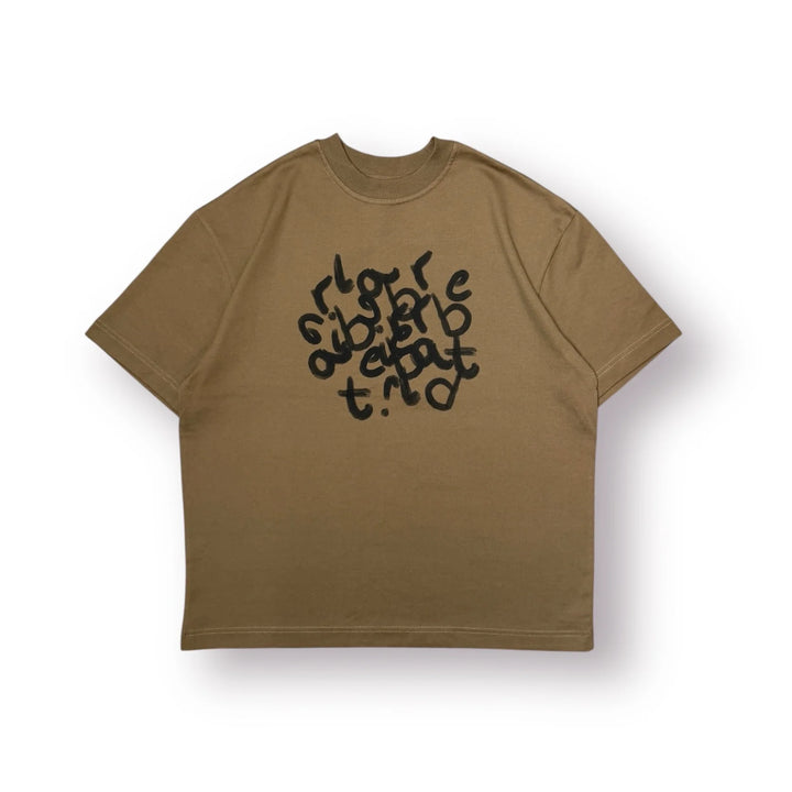 Baire Atelier Puzzle T Shirt Brown