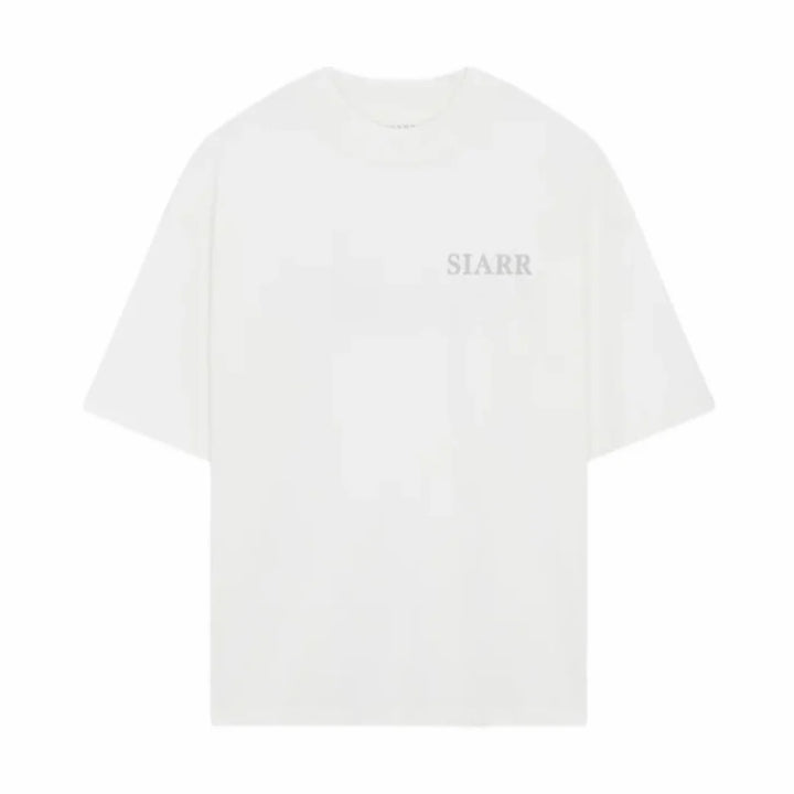 SIARR Puff T Shirt White Grey