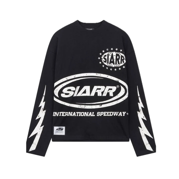 SIARR Speedway Long Sleeve T Shirt Black