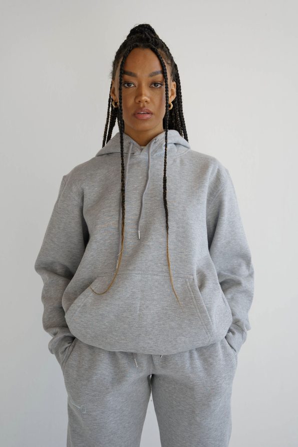 The Pastel House Hoodie Grey