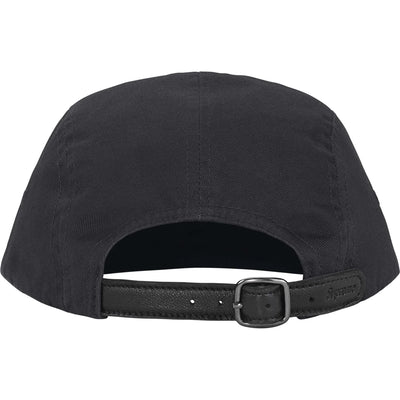 Supreme Cap Washed Chino Twill Black
